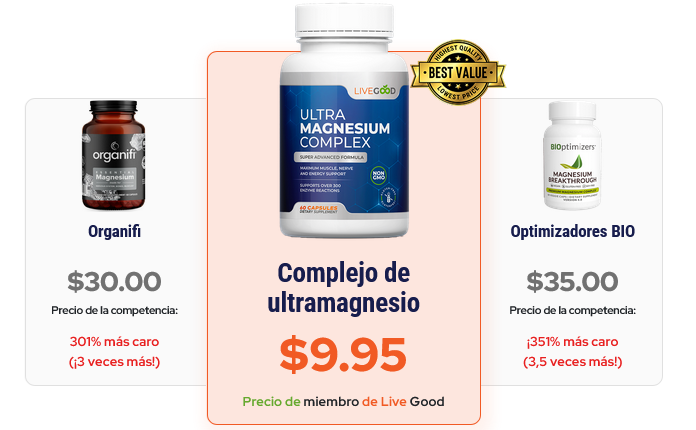 LG - Complejo de Ultra Magnesio vs Otras